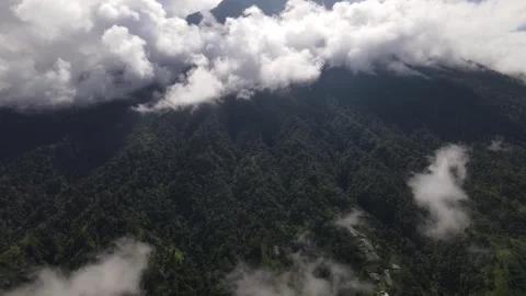 MOUNT AGUNG BALI Video stock 293120386