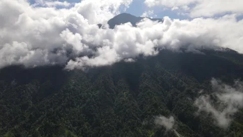 MOUNT AGUNG BALI Video stock 293120882