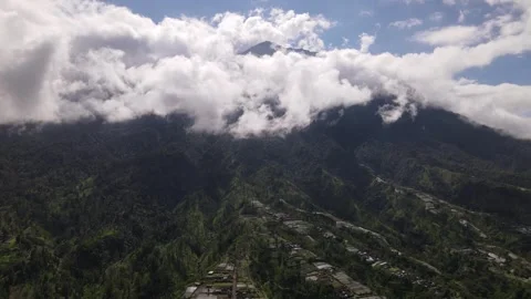 MOUNT AGUNG BALI Video stock 293121045