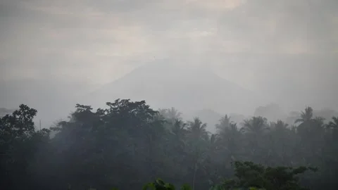 Mount Agung Timelapse Stock Footage 269119158