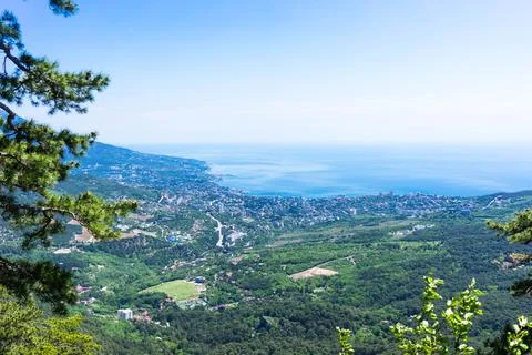 The mount Ai-Petri. Stock Photos