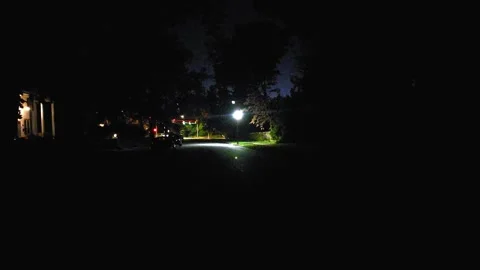 Mount Airy Night Stock Footage 218272597