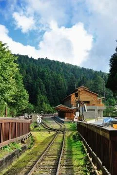 Mount ali railway Foto stock