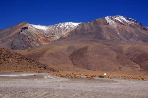 Mount and desert Stock Photos