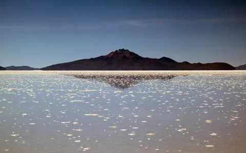 Mount and lake Stock Photos