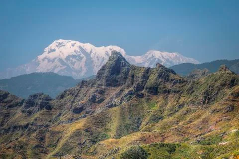 Mount Annapurna Stock Photos