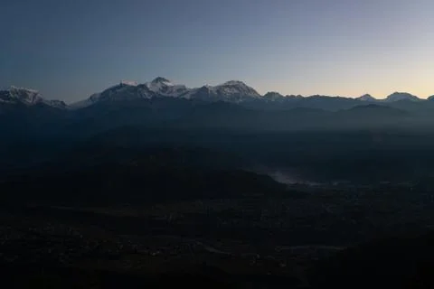 Mount Annapurna Stock Photos