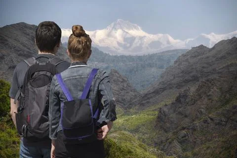 Mount Annapurna Stock Photos