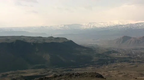 Mount Ararat, Eastern Turkey.mp4 Stock Footage 61397296