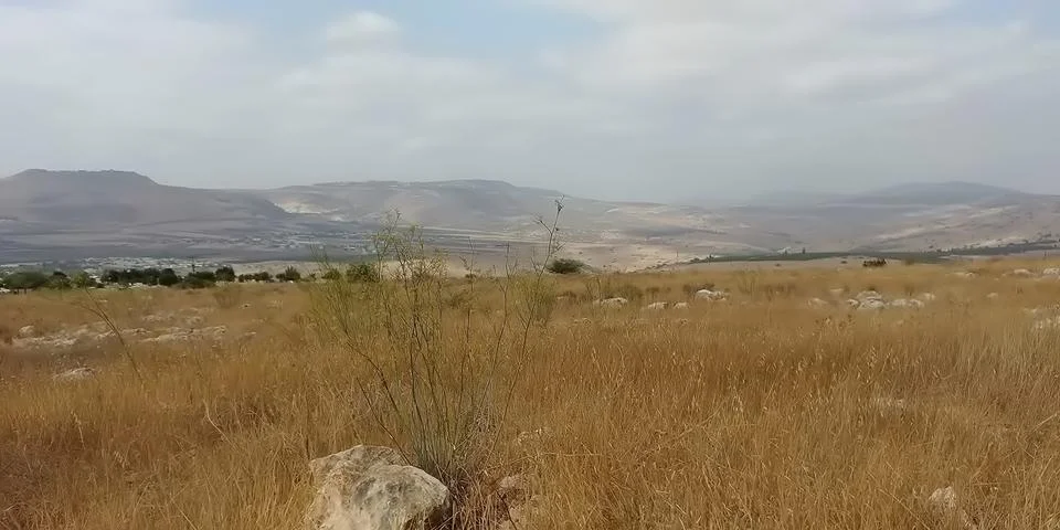 Mount Arbel Foto stock