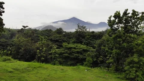 Mount Arjuno Malang East Java - Crab Right Shot Vídeos de archivo 222025718