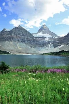 Mount assiniboine Stock Photos