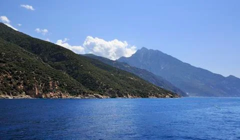 Mount Athos 库存照片