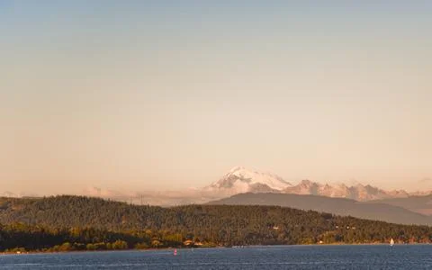 Mount Baker Foto stock