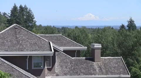 Mount Baker Volcano, Washington State Stock-Footage 1046228