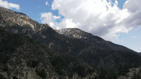 Mount Baldy California Cloudy 库存影片 150820667