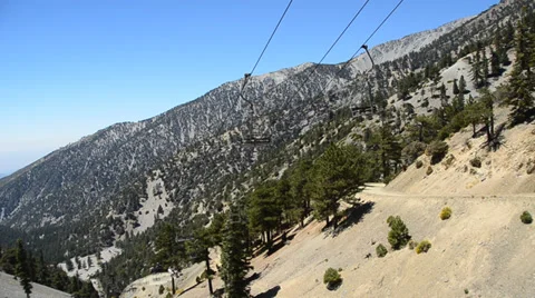 Mount Baldy Ski area Stock Footage 27816695