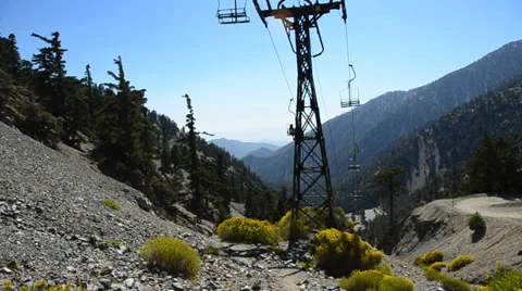 Mount Baldy Ski area Stock Footage 27819300