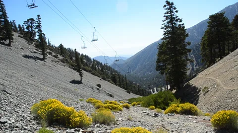 Mount Baldy Ski area Stock Footage 27819735