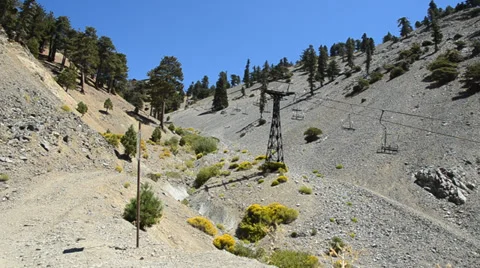 Mount Baldy Ski area Stock Footage 27819947