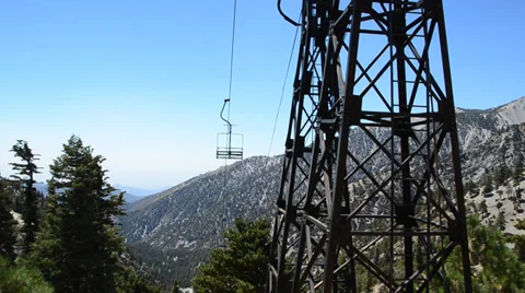 Mount Baldy Ski area Stock Footage 27820828