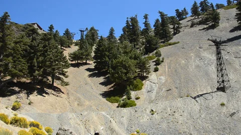 Mount Baldy Ski area Stock Footage 27821508