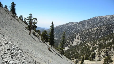 Mount Baldy Ski area Stock Footage 27821747