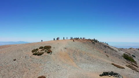 Mount Baldy Summit Stock Footage 139494064
