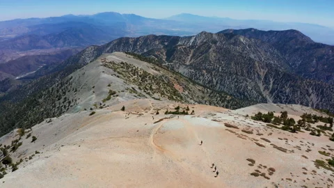 Mount Baldy Summit Stock Footage 139494084