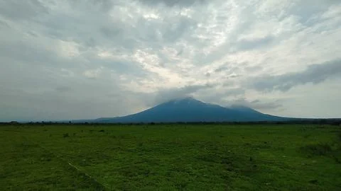 Mount Baluran in East Java, Indonesia Stock Photos