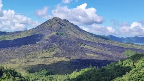 Mount Batur - Black Volcano 動画素材 242017281