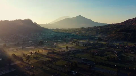 Mount Batur Stock Footage 288618056