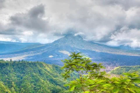 Mount Batur Stock Photos