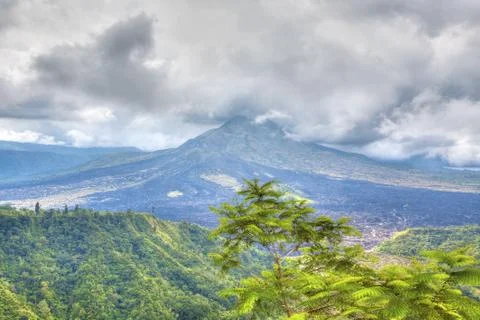 Mount Batur Stock Photos