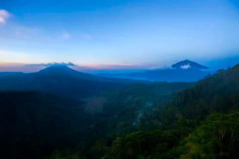 Mount Batur Stock Photos