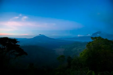 Mount Batur Stock Photos