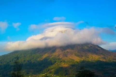 Mount Batur 스톡 사진