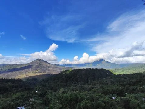 Mount batur Stock Photos