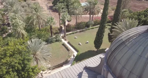 Mount of Beatitudes Stock Footage 105427254