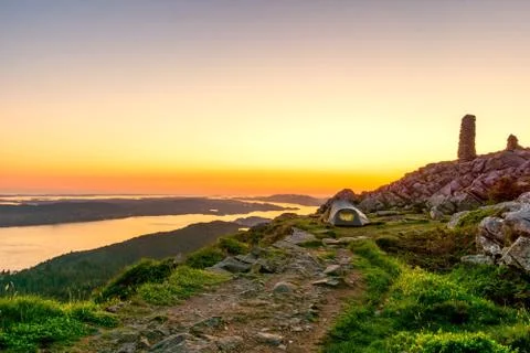 Mount Blamanen Stock Photos