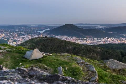 Mount Blamanen Stock Photos