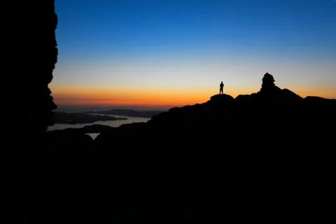 Mount Blamanen Stock Photos