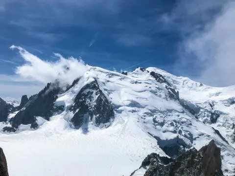 Mount -blanc mountain Stock Photos