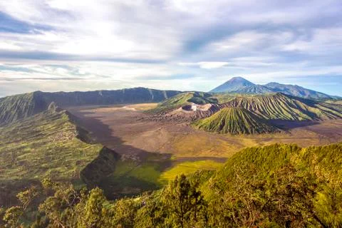 Mount Bromo in Java, Indonesia Foto stock