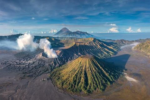 Mount Bromo, Java, Indonesia Stock Photos