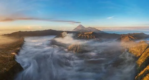 Mount Bromo, Java, Indonesia Stock Photos