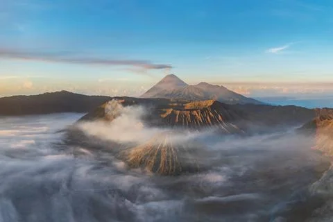 Mount Bromo, Java, Indonesia Stock Photos