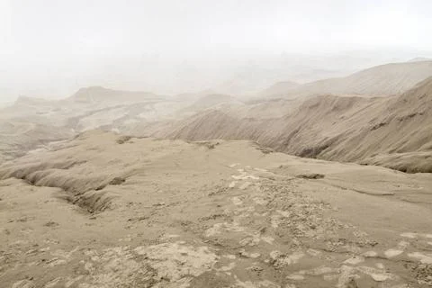 Mount Bromo in Java scenery around a volcano named Mount Bromo located in ... Stock-Fotos