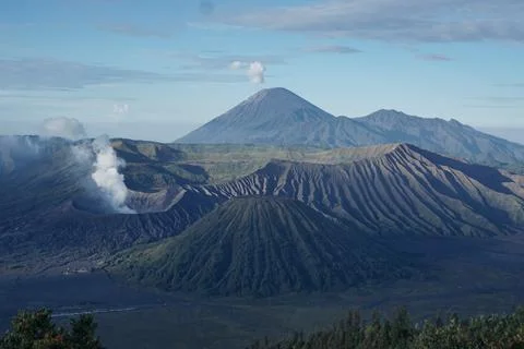 Mount Bromo view Stock Photos