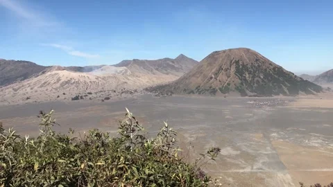Mount Bromo Volcano in East Java, Indonesia. 库存影片 346567866